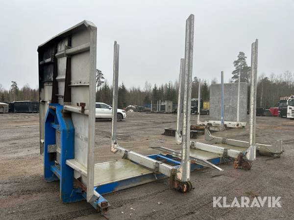 Timmerrede på lastväxlarram