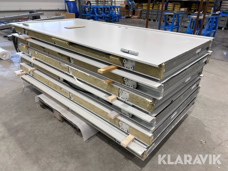 Branddörrar Hellbergs 10x21 & 11x21 6st