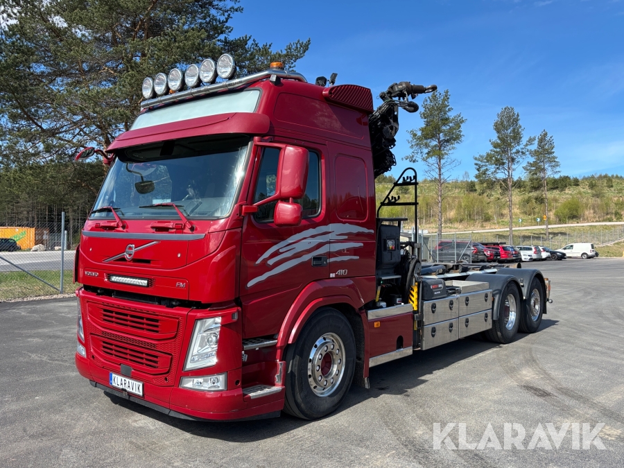 Kranväxlare Volvo FM 410 6x2 HIAB