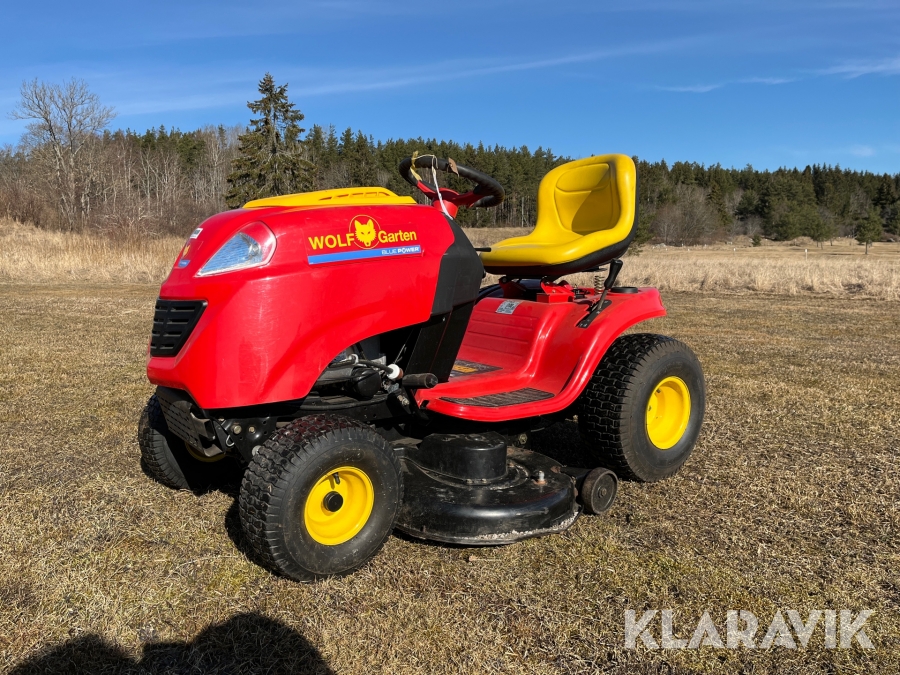 Åkgräsklippare / traktor Wolf Garten Blue Power