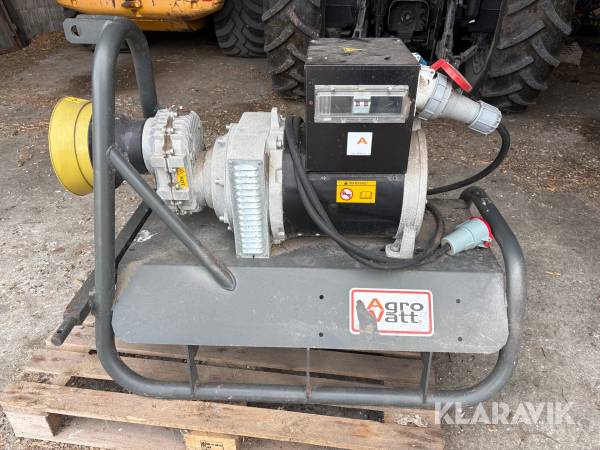 Elverk Agro watt AWB4-25 Pto drivet