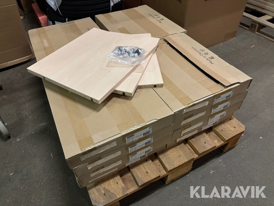 Hyllplan Tvilum-scanbirk 45x40x2cm 48st