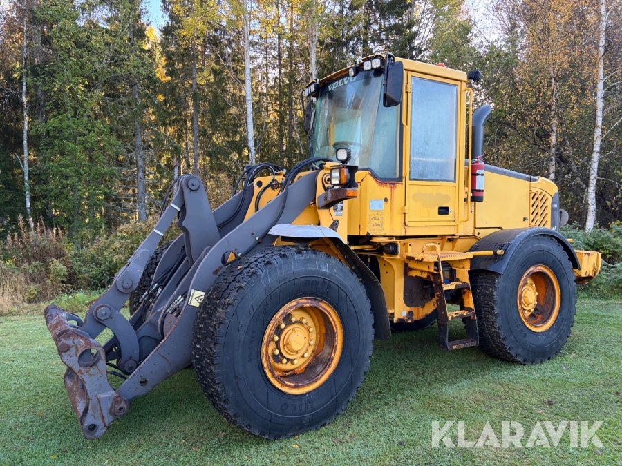 Hjullastare Volvo L60 E med redskap