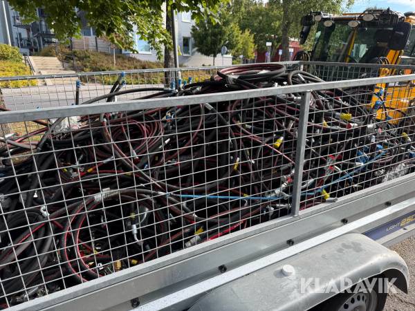 Parti med hydraulslang & diverse Volvo