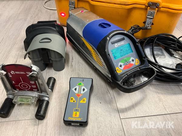 Rörlaser Spectra Precision kalibrerad