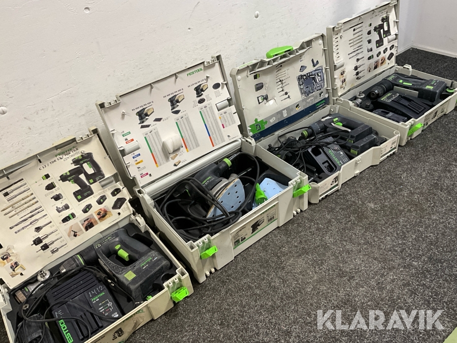 Handverktyg 4st Festool