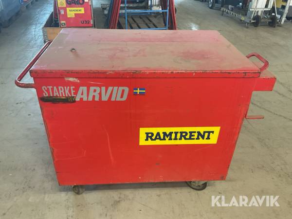 Verktygsvagn Starke Arvid Maxi 500 liter