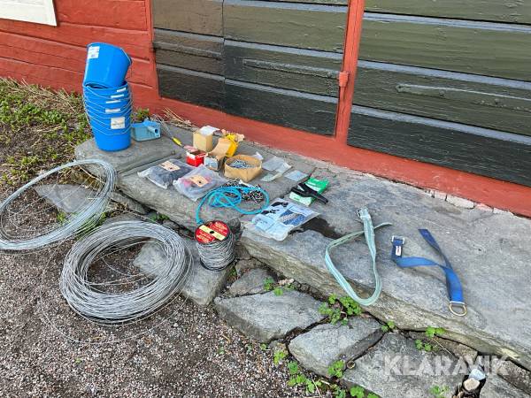 Utrustning till djurskötsel lantbruk