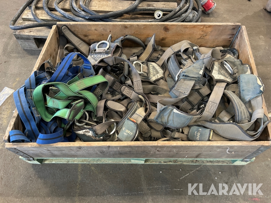 Fallskyddsselar Exofit Nex ca 10 st