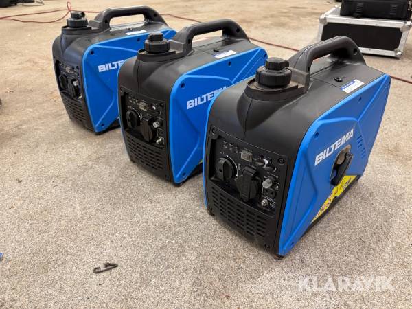 Digital elektrisk generator Biltema DG1250IS, 17-746 3st