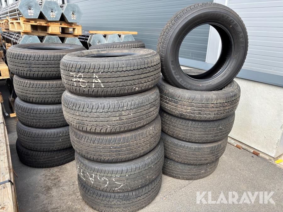 Sommardäck Dunlop 265/60-18 25st