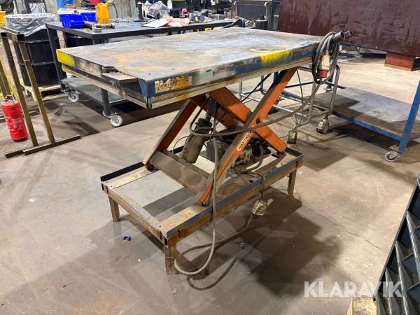 Lyftbord 1000 kg