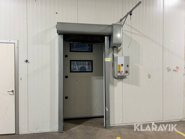 Snabbrullport Loadingsystem med luftridå