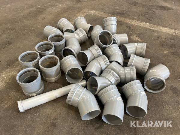 Böjar och skarvar Wavin 110