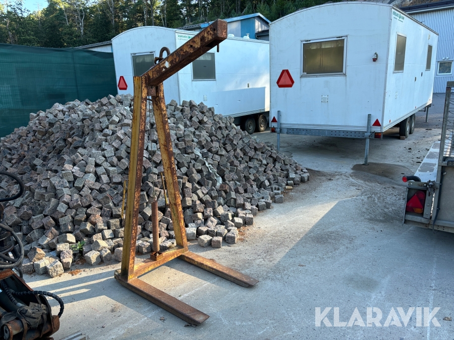Pallgafflar 2 ton till kranbil