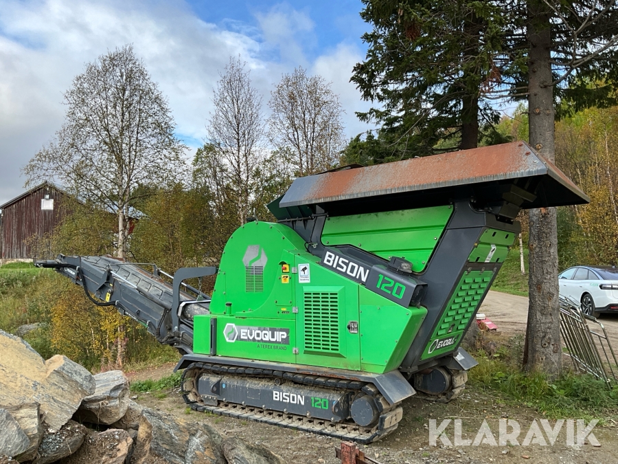 Mobilt krossverk Terex Bison 120