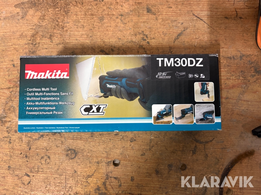 Multiverktyg Makita TM30DZ helt ny