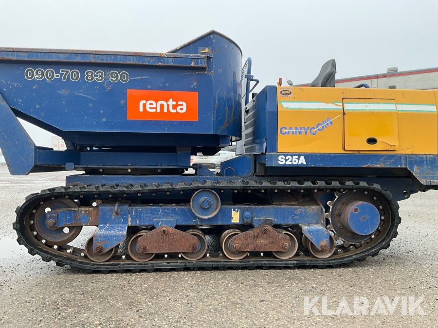S25a Dumper Canycom S25A, Umeå, Klaravik auktioner
