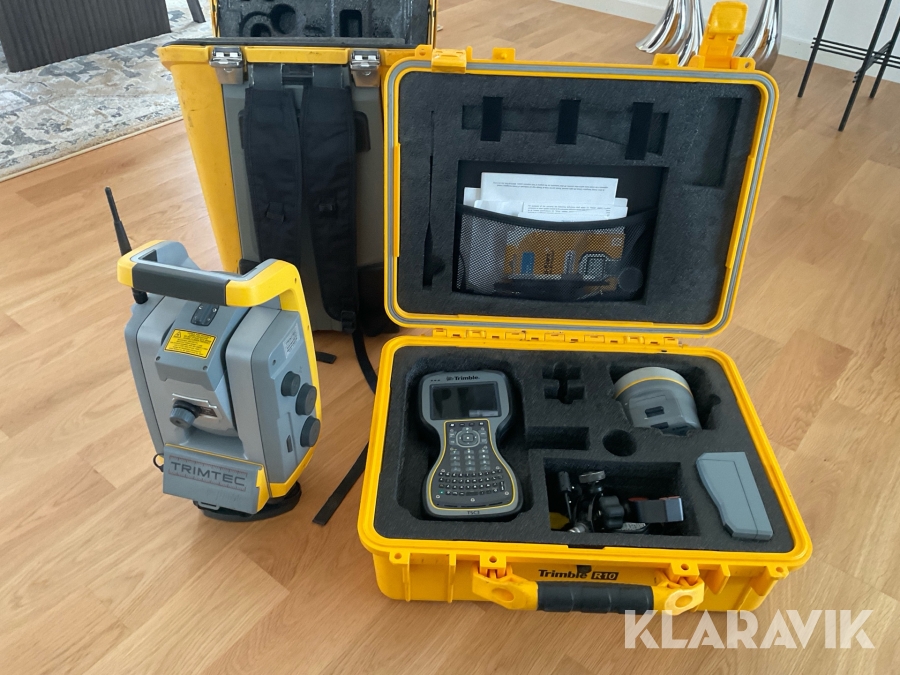 Totalstation Trimble S6 och gps R10