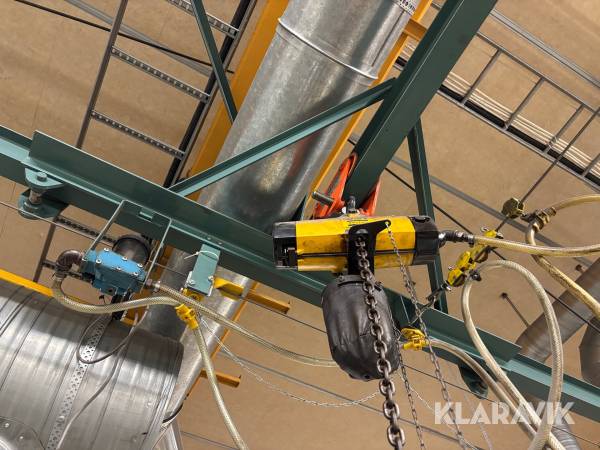 Travers med kättingtelfer Atlas Copco LLA 500 500kg