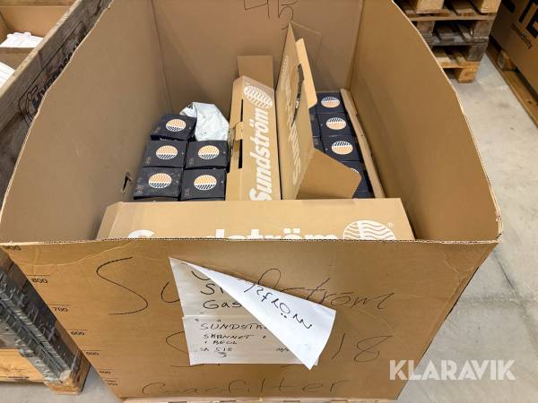 Parti med gasfilter Sundström SR518