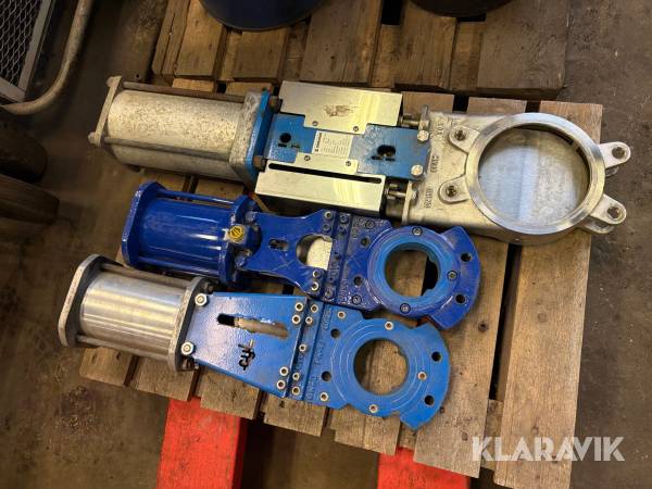 Pneumatisk skjutspjäll CYL / Orbinox 3st