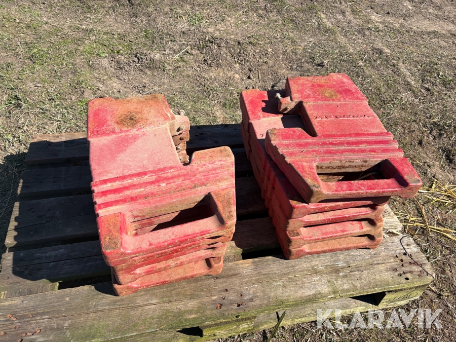 Frontvikter Volvo BM 50kg/vikt 10 st