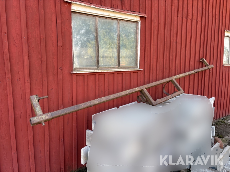 Hållare för täckning av rishög 4m