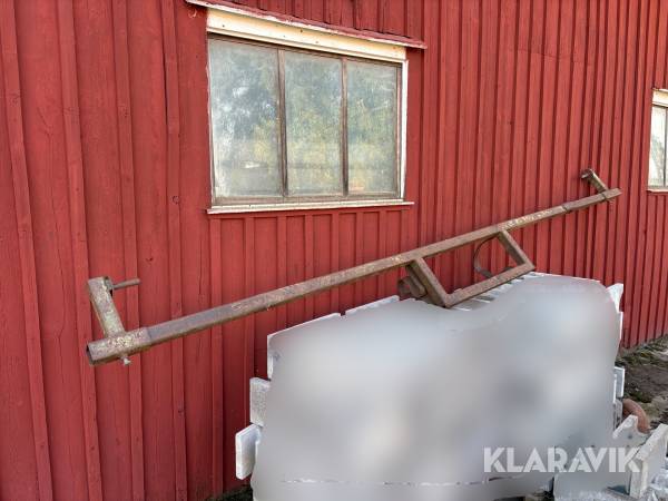 Hållare för täckning av rishög 4m