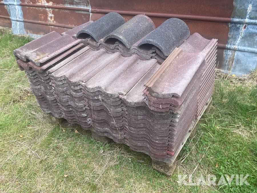 Betongpannor Zanda Noreo 112st
