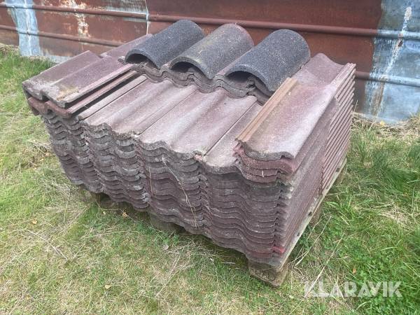 Betongpannor Zanda Noreo 112st