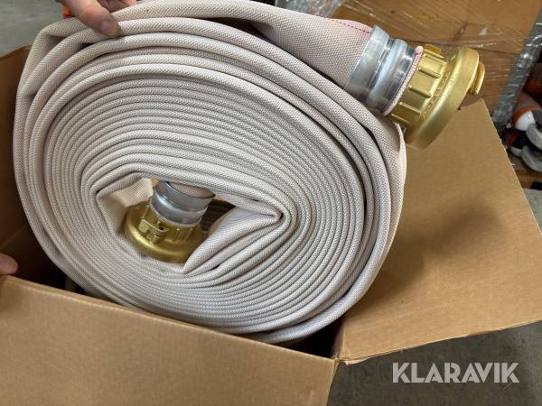 Brandslang 4 st 20 m Svebab 63 mm