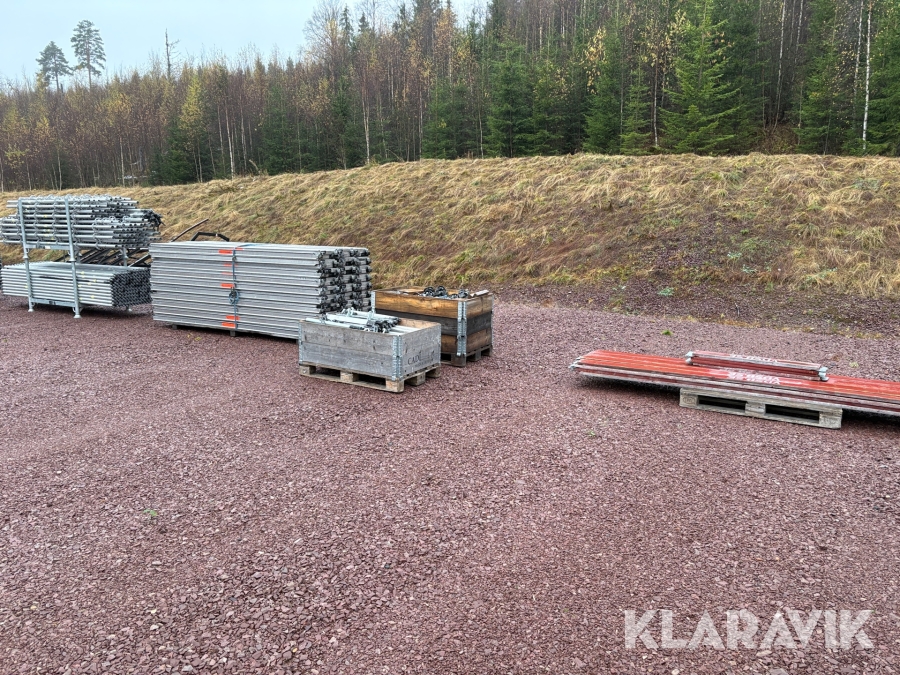 Ställningspaket Layher Modulställning Alu 1,09_180 kvm