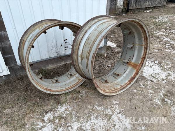 Traktorfälgar 38” 2 st
