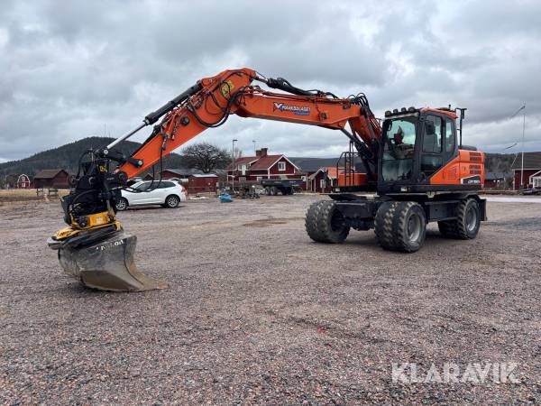 Grävmaskin Doosan DX160W-5