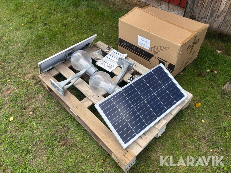 Belysningsarmaturer LED Ecool Power EA-ML-35W Solar Garden Moon Light - 2st