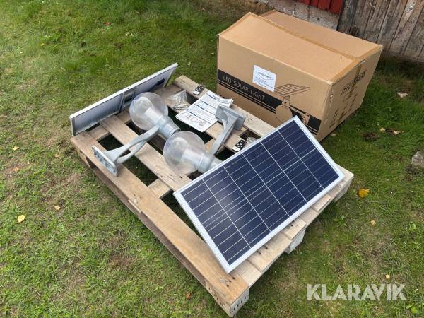 Belysningsarmaturer LED Ecool Power EA-ML-35W Solar Garden Moon Light - 2st