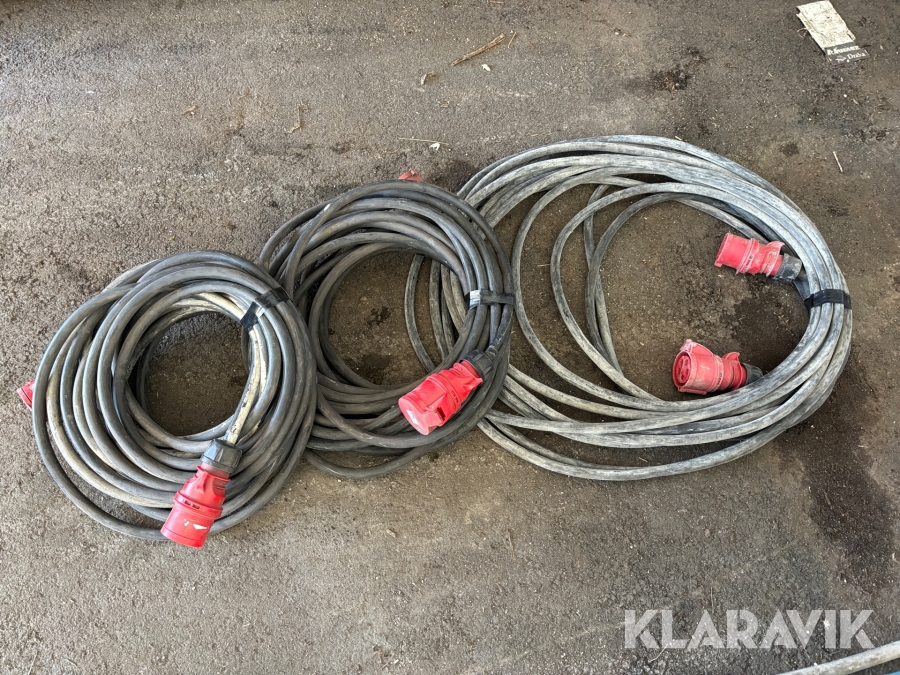 Elkablar 32 A 3 st