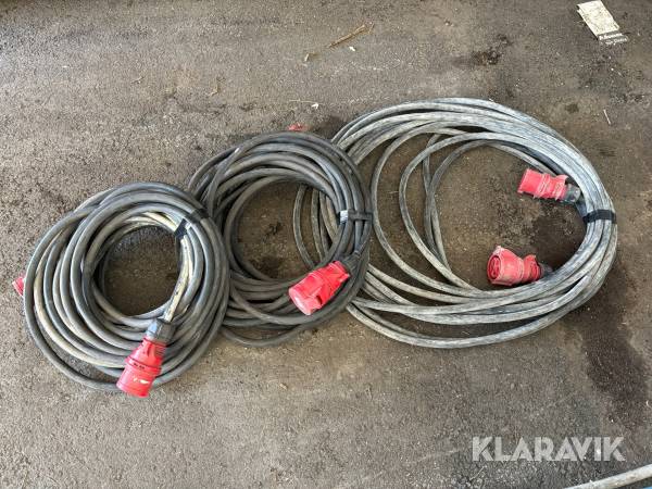Elkablar 32 A 3 st