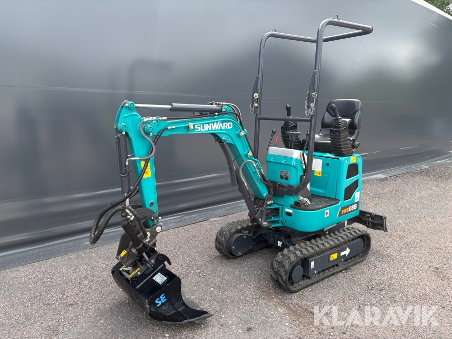 Grävmaskin Sunward SWE08B