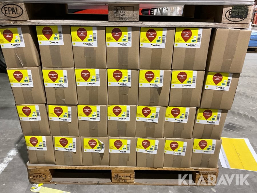 Parti med Nätfäste stort hål Weber 365 118st x 2500st