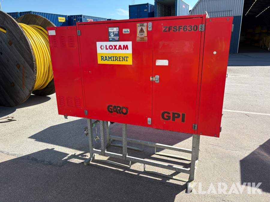 Huvudcentral Garo ZFSF 630 GPI