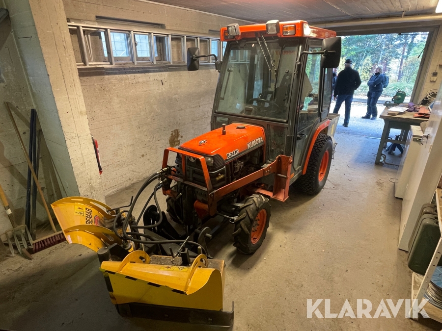 Traktor Kubota B2410, Ludvika, Klaravik auktioner