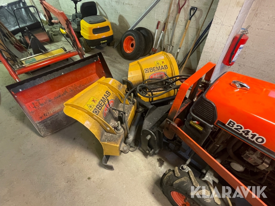 Traktor Kubota B2410, Ludvika, Klaravik auktioner