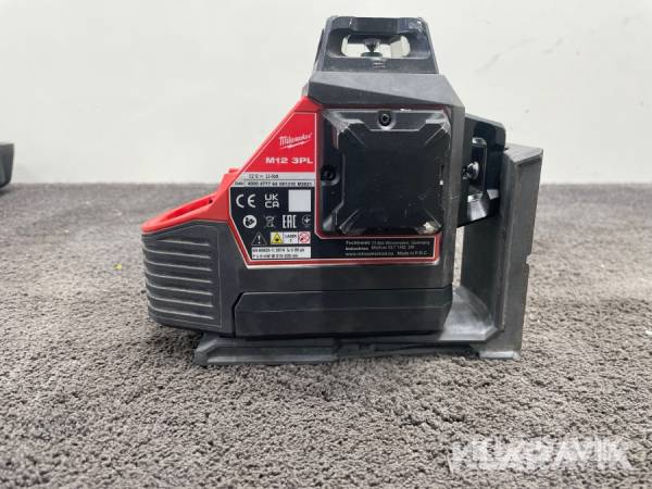 Punkt- och linjelaser Milwaukee M12 3PL