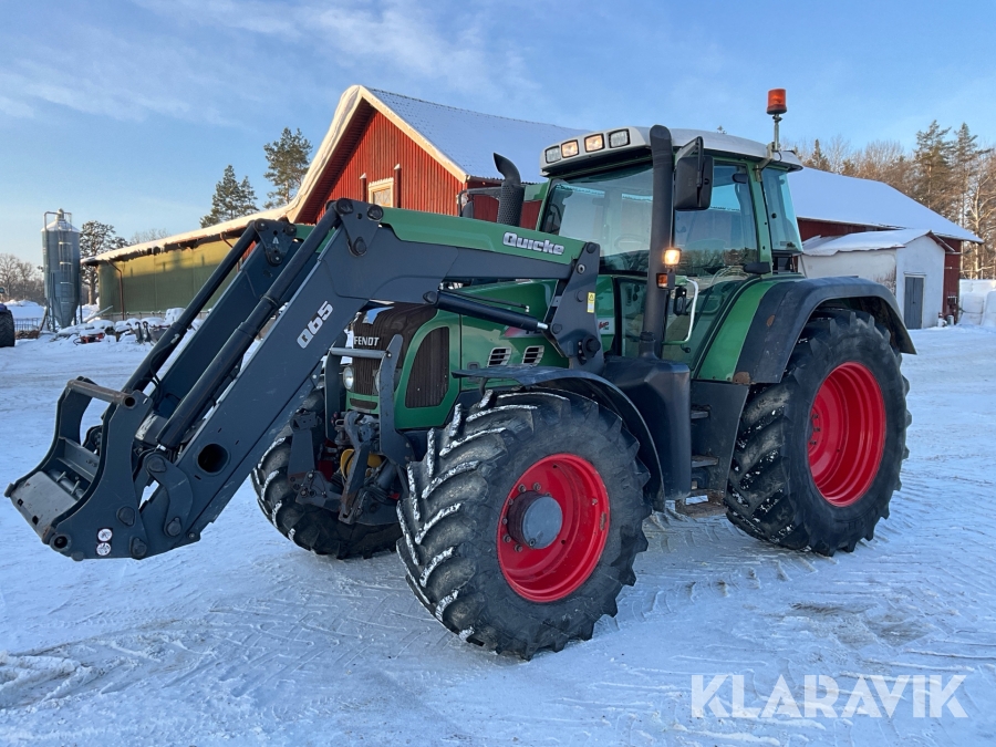 Traktor Fendt 716 Vario med lastare
