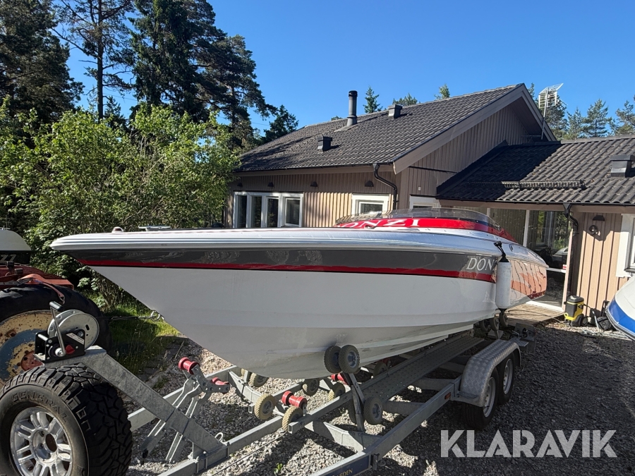 Motorbåt Donzi 22 ZX High performance med trailer
