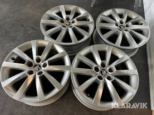 Aluminiumfälgar Skoda 4 st