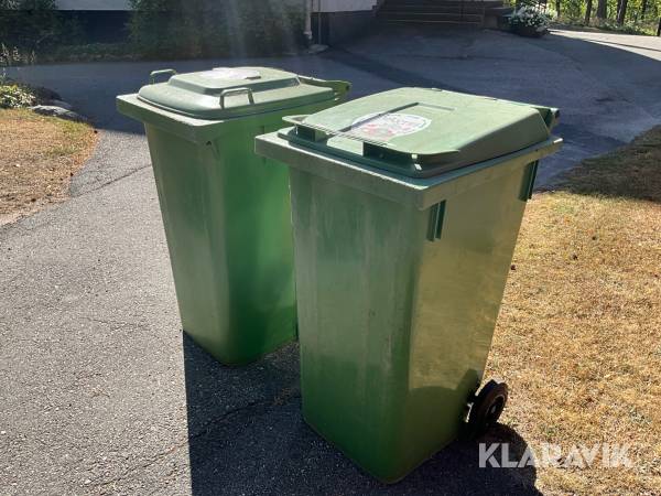 Soppkärl/Sopptunnor PPS 2st