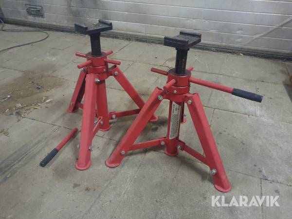 Pallbockar kraftiga 12 tons 1 par